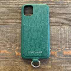 MAISONdeSABRE iPhone11スマホケース/ グリーンのサムネイル