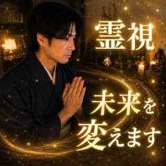 【本格霊視】1日５名２４時間以内鑑定 お試し価格　恋愛・金運・家族・縁結び・仕事のサムネイル