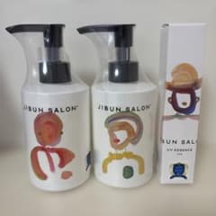 JIBUN SALON クレンジング モイストジェル UVエッセンス 3点セット