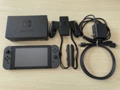 中古 Nintendo Switch 本体 グレー 初期型 未対策機のサムネイル