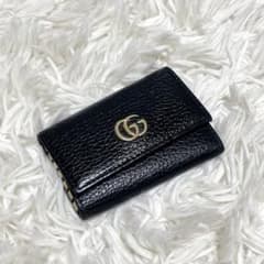 グッチ ダブルG キーケース 6本キーケース GGマーモント レザー