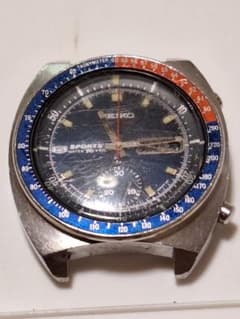 SEIKO 5スポーツ スピードタイマー 完全ジャンク部品取りリペア専用