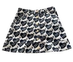 【美品】PEARLY GATES ハート柄スカート 0サイズ PEARLY GATES ハート柄スカート総柄サイズ00パーリーゲイツゴルフ