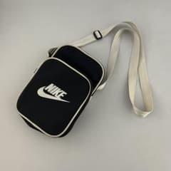 【00s Y2K】NIKE ナイロンショルダーバッグ ブラック CDG風