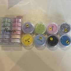 アクリルパウダー画像のもの全部まとめ売り アクリルパウダー18色／ネイルアート／ネイル用品の通販 by ♡ u
