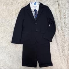 familiar フォーマルスーツ 120 男の子 入園式 卒園式 濃紺