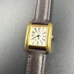 SEIKO EXCELINE 1F21-0AKO タンク シェル文字盤 青針 - メルカリ
