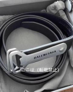 バレンシアガ　ボトルオープナー　ベルト Men's Bottle Opener D Ring Belt in Black | Balenciaga US