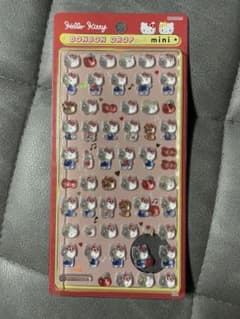 【正規品】ボンボンドロップシールmini キティのサムネイル