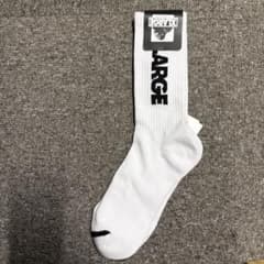 XLARGE ホワイト スポーツソックス LARGEピノコ様専用‼️のサムネイル
