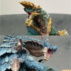 モンハンフィギュア　ラギアクルス　ジンオウガ　レイア モンスターハンター」シリーズから海竜ラギアクルスと雷狼竜