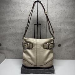 I*C様 COACH レザーショルダーバッグ ショルダーバッグ ワンショルダーのサムネイル