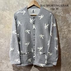 HAI SPORTING GEAR ISSEY MIYAKE 総柄 カーディガン