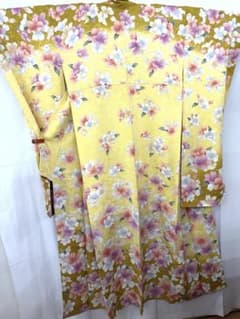 220)振袖 未着用品 正絹 身丈171cm 仕付け糸付き - メルカリ