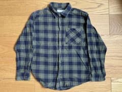 キッズ 140cm ZARA チェック柄 長袖シャツのサムネイル