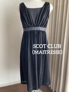 Scott Club One-Piece Dress Party Dress Metrise Yamadaya Black