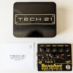 【美品・箱付き】TECH21 sansamp BASS DRIVER DI v2のサムネイル