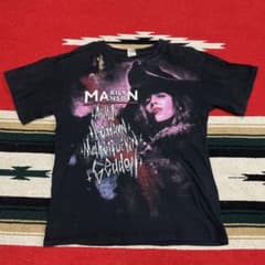 希少】マリリンマンソン 2009年 ツアーTシャツ ギルダン M 黒 バンT 