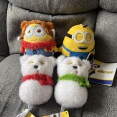 ミニオン マスコット ボブ＆ゆきだるまティム・マスコット〜おなかいっぱい〜