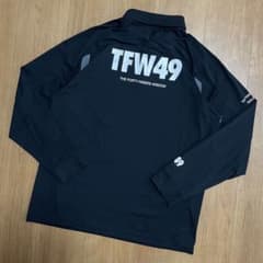TFW49 長袖　ポロシャツ　ブラック　XL junhashimoto ゴルフ TFW49 長袖 ポロシャツ ブラック XL junhashimoto ゴルフ