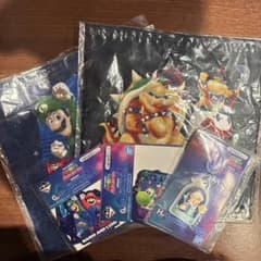 り*ー様 マリオ キャラクター タオル・ハンカチセットのサムネイル