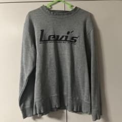 Levi's グレー M ロゴ入りスウェット トレーナーのサムネイル