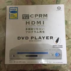【新品同様】DVDプレイヤー DVD-V06WHのサムネイル