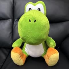 スーパーマリオ 特大サイズぬいぐるみ おすわりヨッシー みどりのサムネイル