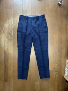 Polo Ralph Lauren リネン トラウザー ネイビー 33/34のサムネイル