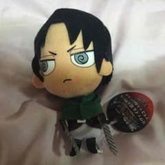 進撃の巨人 マスコット ぬいぐるみ リヴァイのサムネイル