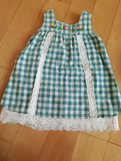 美品！プチジャム女の子ワンピース！　90センチのサムネイル