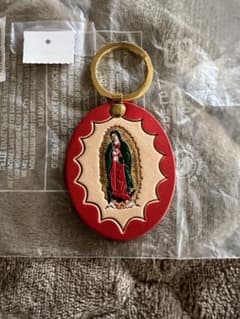 Supreme Guadalupe Leather Keychain 聖母マリア - メルカリ
