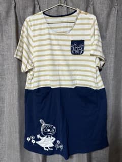 ムーミン刺繍ストライプエプロンのサムネイル