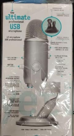 Logicool G Blue Yeti BM400S ゲーミングマイクシルバー - メルカリ