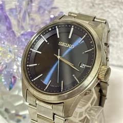 SEIKO 7B24-0BR0 ブルー　ソーラー　時計 SEIKO セイコー 腕時計 電波ソーラー 7B24-0BR0 ブルー 青文字盤