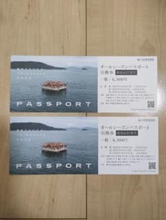 瀬戸内国際芸術祭2025 オールシーズンパスポート引換券　2枚のサムネイル
