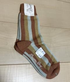 【新品・未使用】BEAMS BOY ストライプ ソックスのサムネイル