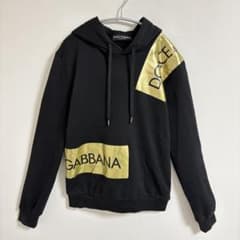 美品☆DOLCE&GABBANA ドルチェ&ガッバーナ ロゴ パーカー 44 - メルカリ