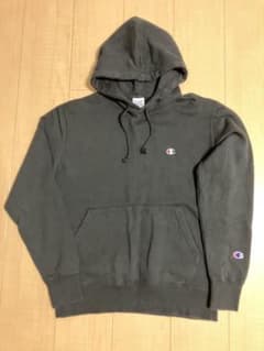 Champion パーカー Mサイズ　黒のサムネイル