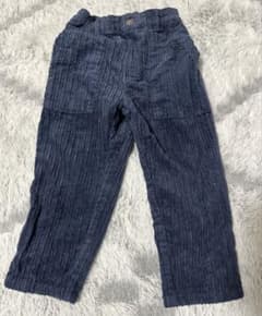 ZARA ネイビー　コーデュロイ長ズボン 3-4歳用