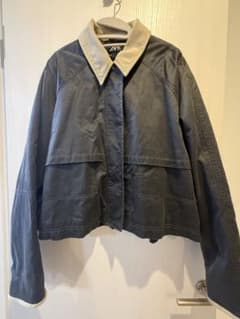 ZARA コーデュロイ襟 ブルゾン ジャケットのサムネイル