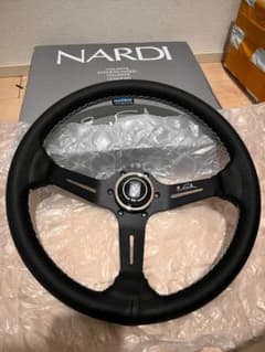 NARDI ステアリング 14インチ/約350mm 35パイ NARDI ステアリング ブラック14インチ/約350mm - メルカリ