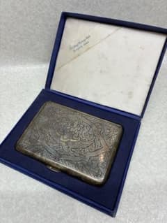 Z04）SYKHA 銀 925 スターリング シガレットケース 煙草入113g - メルカリ