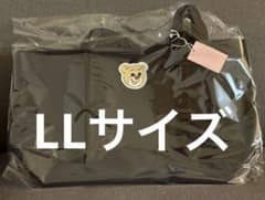新品未開封 フェイラー オールドテディ ワッペントート 黒 LLサイズ