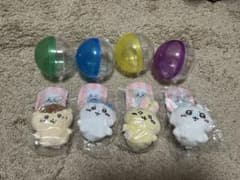 Chiikawa Sitting Plush Toy Gacha Gacha Set of 4