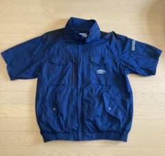 バートル　AC1186 空調服　半袖　ネイビーのサムネイル
