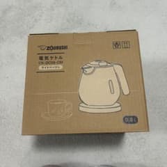 未開封 象印 電気ケトル CK-DC08-CM 0.8L ライトベージュのサムネイル