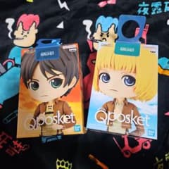 [新品]Qposket進撃の巨人 エレン、アルミンセット