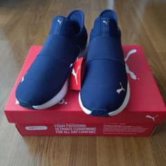 PUMA SOFTRIDE ハーモニーEASE IN ウィメンズ NAVY 新品のサムネイル