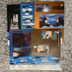 NARUTO 이치 반 쿠지 J상 클리어 파일&스티커 ×5
